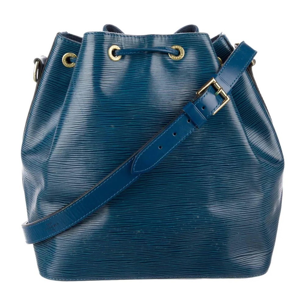 Louis Vuitton Blue Epi Petit Noe Bag - Picture 3 of 12